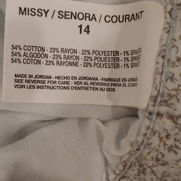 Vintage America Blues Capri's - Picture 4 of 5